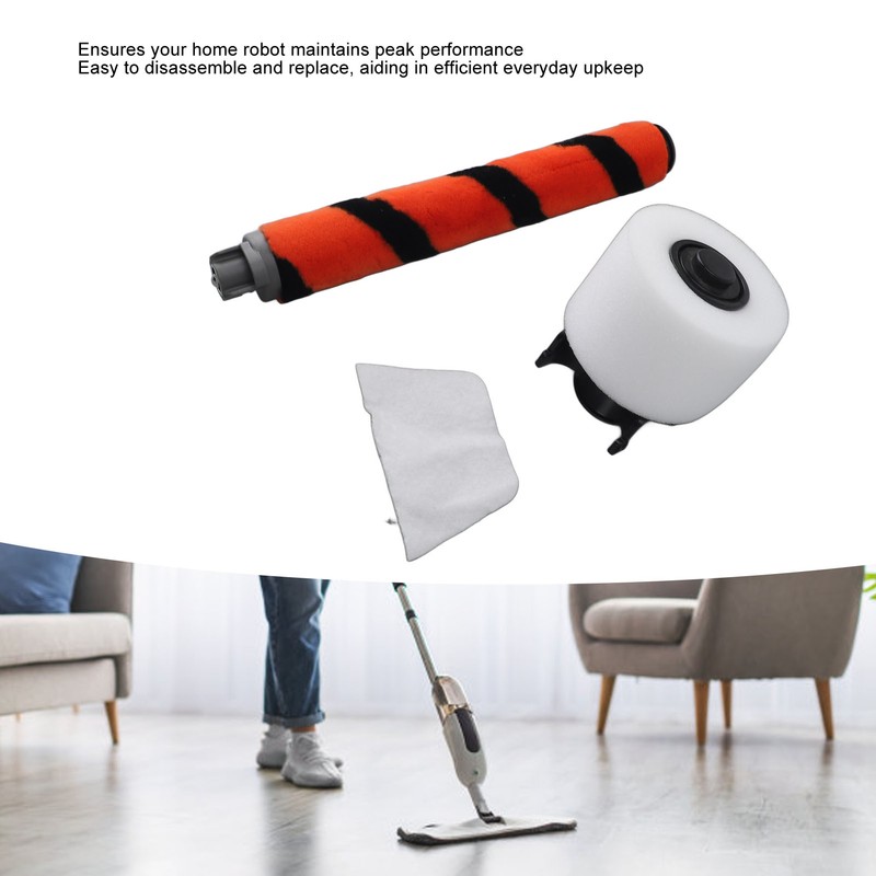 Vacuum Cleaner Foam Felt Filters with Roller Brush Foam Felt