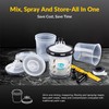 YUZES Disposable Paint Spray Gun Cup Kit - 20 Ounce