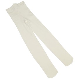 Jefferies Socks Little Girls' Pima Cotton Tights, Ivory, 4-6 Years