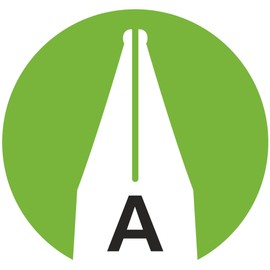 STABILO - Right-Handed Grip for Ergonomic School Fountain Pen with Beginner Nib A - EASYbirdy in Black