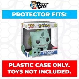 Pop Protector for 10 inch Bulbasaur #454 Jumbo Funko Pop