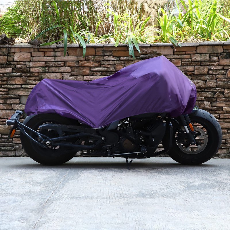 X AUTOHAUX Motorcycle Cover Lightweight Half Cover Outdoor Waterproof Rain
