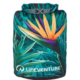 Lifeventure Waterproof Print Dry Bags 5 Litre Dry Sacks Waterproof Bags for Kayaking Rafting Boating Hiking Camping Travel Fishing Sea Swimming Paddleboarding Boat Dry Bags