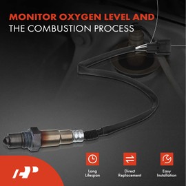 Sensor de oxígeno O2 A-Premium compatible con Renault Euro Clio 2007-2008, Sandero 2010-2011, Stepway 2010-2017, L4 1.6L, Upstream o Downstream