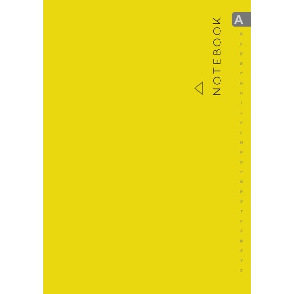 Notebook: A4 Lined-Journal Organizer Large with A-Z Alphabetical Tabs Printed