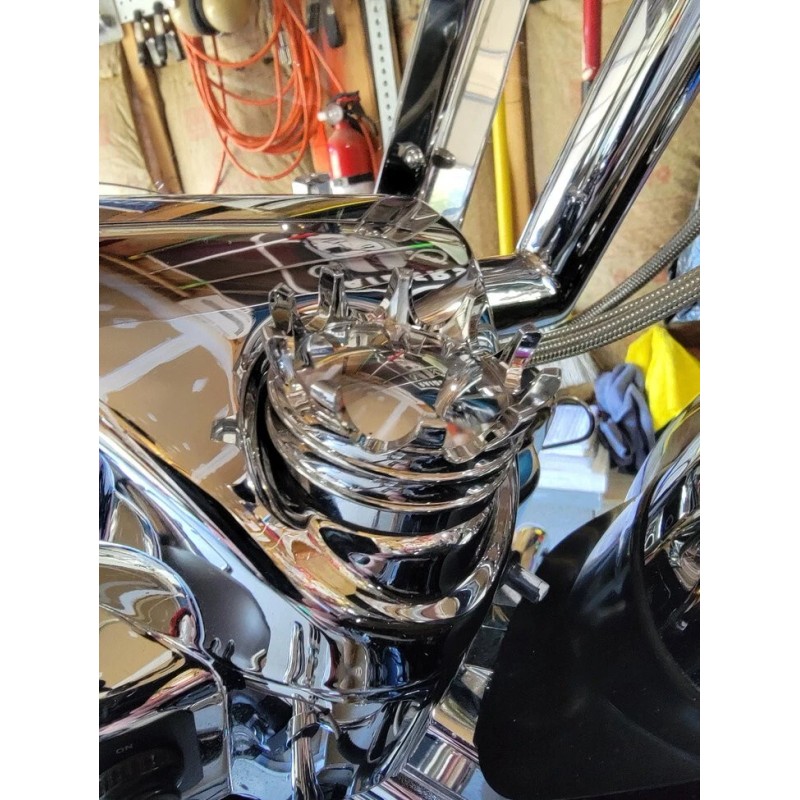 Marlin's Genuine Accessories Fork Lock Key Cover 4 ALL Harley