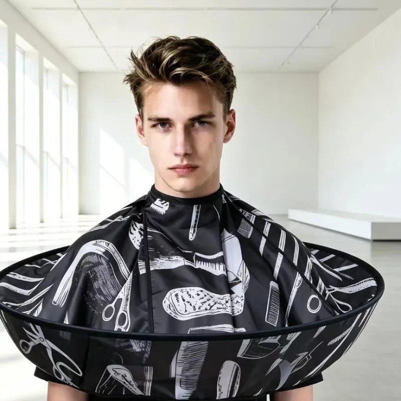 Hair Cutting Cape for Salon Styling – Lightweight Polyester Apron