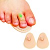 Mcvcoyh Adjustable 2 Loops Toe Splint, Hammer Toe Straightener with