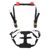 MOTO4U Motorcycle Tie Down Bundle, 1PK Rear Wheel Tie Down
