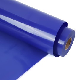 RENLITONG - Rollo de vinilo para planchar, color azul zafiro mate, 12 x 16 pies, vinilo de transferencia de calor HTV para camisetas y rollos de vinilo HTV para todas las máquinas cortadoras, fácil de
