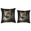 Royal Dog Tails: Regal Lineage Canine Portraits Regal Shiba Inu: