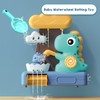 Baby Bath Toy Dinosaur Shaped Water Spraying Rotating Bathtub Waterwheel