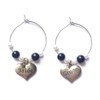 Gregory Crafts & Gifts Bride and Groom Wedding Wine Charms.