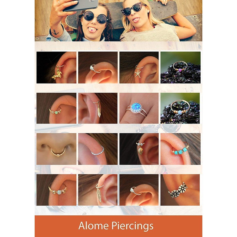 Silver Tragus Hoop - 20 gauge silver tragus, thin tragus