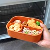 Silicone Lunch Box Microwave Safe Reusable Leakproof Food Storage Container