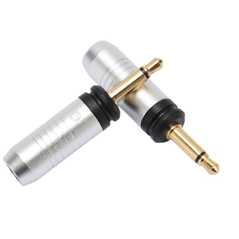 3.5mm Repair Plug Solder Type Gold Plated Replacement Mono Male