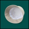 White Fang CZ246 Leather Bucket Hat, Cool, Plain Hat, Stylish,