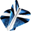 Mission Darts Josh Rock 'Blue Rock' Dart Flights | 100 Micron Premium Extra Strong Standard No2 | 5 Sets (F3941)