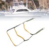 Marine Rope Ladder Foldable 3 Steps Strong Load Bearing Inflatable