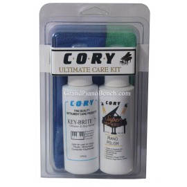 Cory Piano Cleaning and Polishing Kit: Cory Ultimate High Polish Piano Care Kit