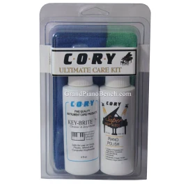 Cory Piano Cleaning and Polishing Kit: Cory Ultimate High Polish Piano Care Kit