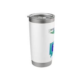 Retro 1980's Spectrum Subscription Television Stainless Steel Insulated Tumbler