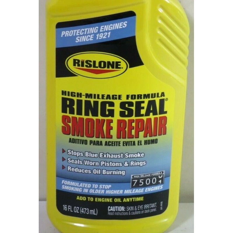Rislone 4416 High Mileage Formula Ring Seal® Smoke Repair 16oz.