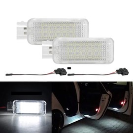 NSLUMO LED Projector Light for Interior Doors A1 A2 A3 S3 A4 B6 B7 B8 S4 RS4 A5 S5 A6 S6 Footwell Boots Vol.ks Sk.oda Fabia Octavia Roomster Superb Rapid Kodiaq Led Boot Lighting
