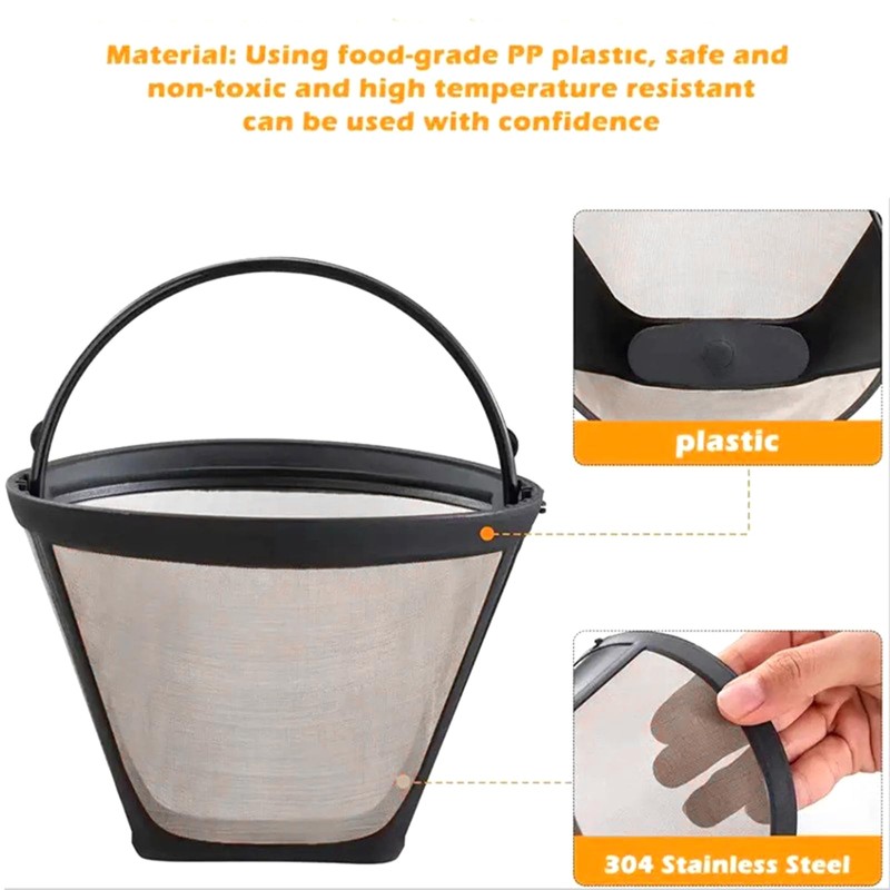 Coffee Filter Coffee Strainer Coffee Filter Holder Size 1 2