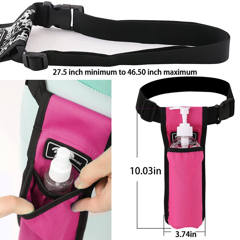 Bolsa para botella de masaje, funda para terapia de masaje,
