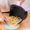 Mess-Free Cooking, Non-Sticky 40pk Disposable Air Fryer Liner (Circular Shape)–