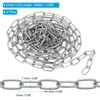 PATIKIL 2 Pcs 3.28FT x 2/7" x 0.06" 304 Stainless