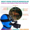 NightCrystal M7 Head-Mounted and Helmet-Mounted Day Night Vision Goggles with
