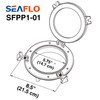 SEAFLO 8.5" Round Porthole/Port Light Window with ABS Plastic &