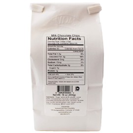 Vermont Nut Free Chocolates Baking Chips (Milk Chocolate) 16 oz, 2 Bags