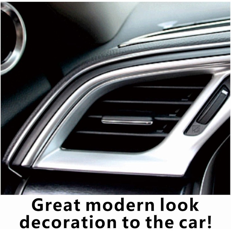 Car Interior Decorative Molding Door Panel Dashboard Gap Trim Strip