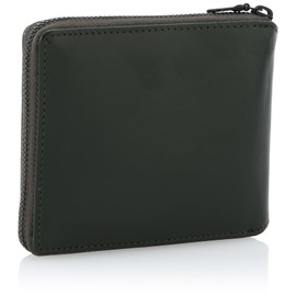 MADIJACK Soup Calf Zipper Bifold Wallet, Men's, Women's, Smaller, Compact, Thin, Slim, Cowhide Leather, Genuine Leather, Calf Leather No. 76211, green