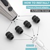 Hsmhose Kitchen Faucet Head Replacement 4 Modes, Pull Down Faucet