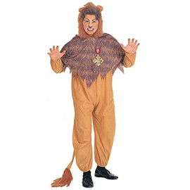 Rubie's Men's Wizard Of Oz Plus Cowardly Lion Costume, As Shown, One Size