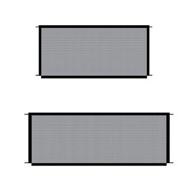 180 x 72cm Dog Pet Mesh Magic Gate Pets Barrier Baby Kid Safety Door Fence in/Ourdoor Guard