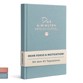 UrBestSelf Das 6 Minuten Tagebuch Erfolgsjournal PUR - #1 Tagesplaner 2025 für mehr Motivation, Selbstreflexion & Erfolg - Undatiertes Journal Buch - Mit Journaling Fokussierter & Gelassener Ziele erreichen