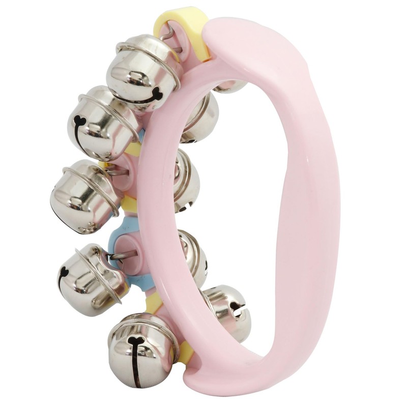 Kikutani HB-10 Ring Bell, Hand Bell, 10 Bell, Pink