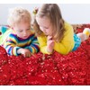 penepico Sensory Wall Sequin Flip Fabric for Children, Two-Tone Sequin