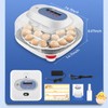 Sailnovo 24 Eggs Incubators for Chicken Eggs with 4 Modes,