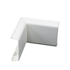 Wiremold Plastic Nonmetallic Raceway, Extending Power, On-Wall Inside Elbow, Ivory, NM7