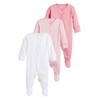 Next Baby Girls' Pyjamas Organic Cotton Pack of 3 -