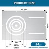 Tellegloww 24 Pcs New Construction Mounting Plate with 3-4-6" Round