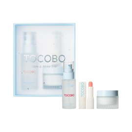 TOCOBO Glow  Moist Trio Set Kit de Cuidado Facial Coreano para Hidratar e Iluminar la Piel                                                            
