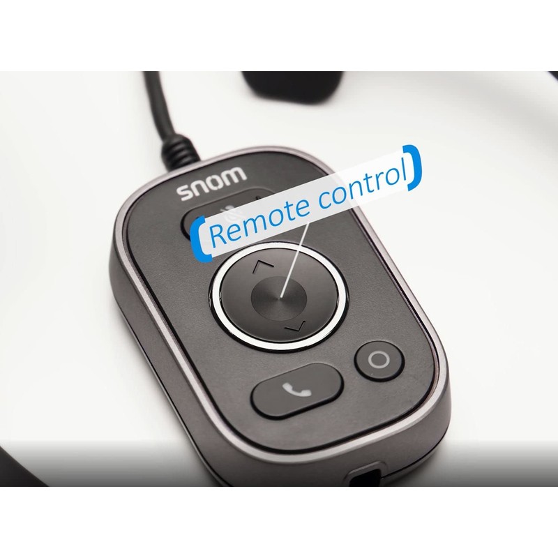 Snom A330D Wired Over Ear Headset - Headset with Microphone