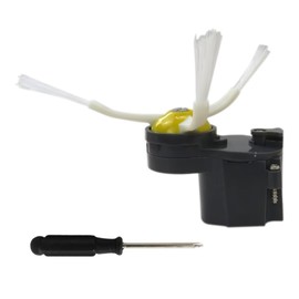 Side Brush Motor Module (Replacement Motor Module + Side Brush +Screwdriver) Replacement for iRobot Roomba 694 614 692 690 670 500 600 530 560 620 650 655 by Huoptl